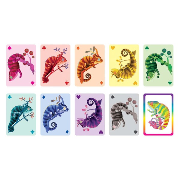 Crazy Chameleon - Playing Cards Carousel 3