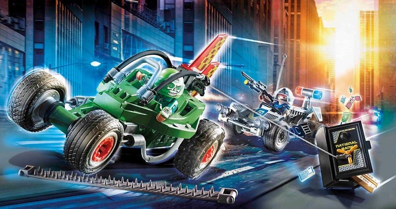 Playmobil: City Action - Police Go-Cart Escape (70577) Carousel 2