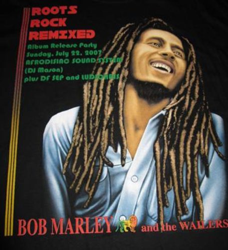 Bob Marley t-shirt, Roots Rock Remixed, XL Carousel 1