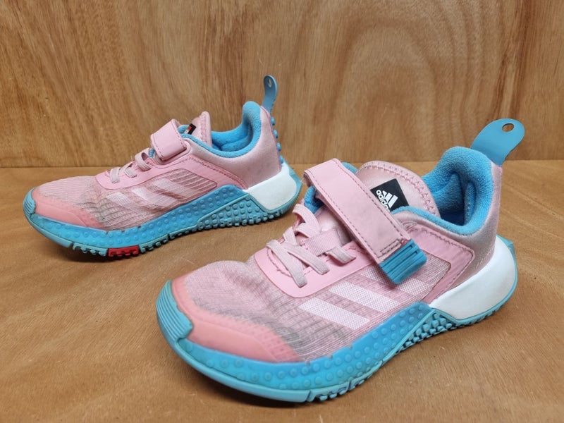 Adidas x Lego Pink Sports Shoes Youth Girls US 12K - Very Good Condition Carousel 7