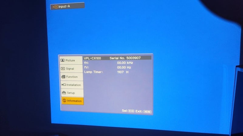 Projector Sony VPL-CX100 For Home Use Projectors Carousel 7