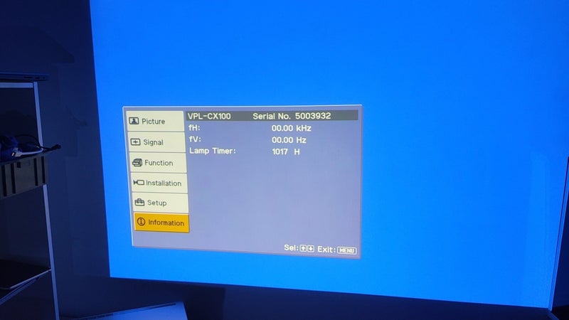 Projector Sony VPL-CX100 For Home Use Projectors Carousel 7