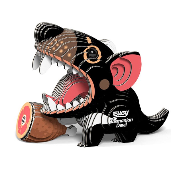 Eugy: Tasmanian Devil - 3D Cardboard Model Carousel 2
