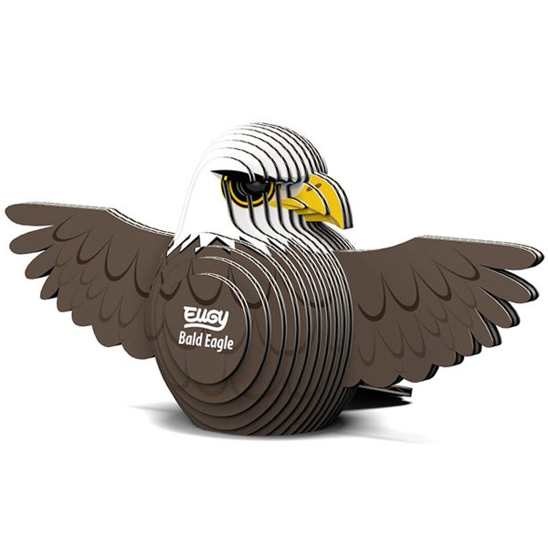 Eugy: Bald Eagle - 3D Cardboard Model Carousel 2