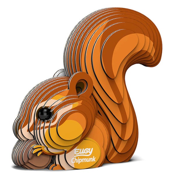 Eugy: Chipmunk - 3D Cardboard Model Carousel 2