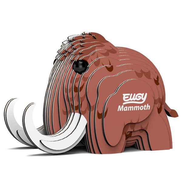 Eugy: Mammoth - 3D Cardboard Model Carousel 2