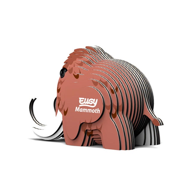 Eugy: Mammoth - 3D Cardboard Model Carousel 4