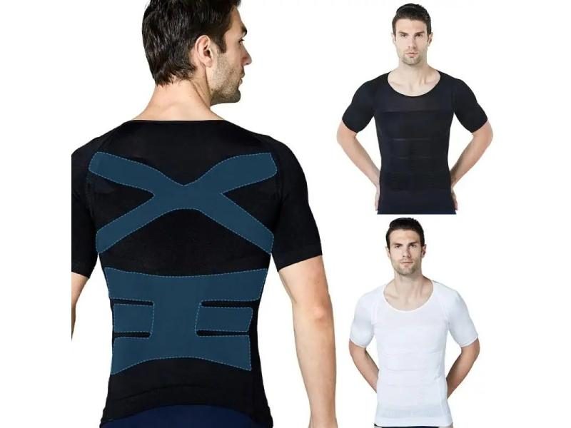 Men's Chest Compression Top For Slimming Fat Burn Carousel 2