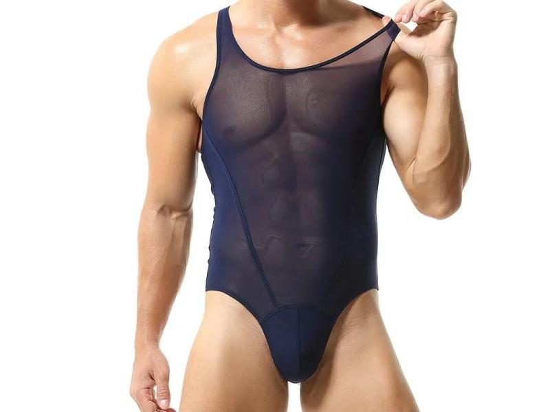 Fitness Faja Para Hombre Compression Shirt Men Mesh Breathable Corset Bodysuit Carousel 1