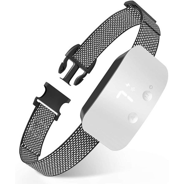 Bark Collar for Dogs Rechargeable Anti Barking Adjustable Sensitivity -White Carousel 1