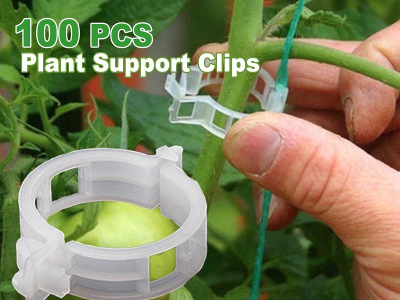 100 PCS Plant Support Clips New Carousel 1