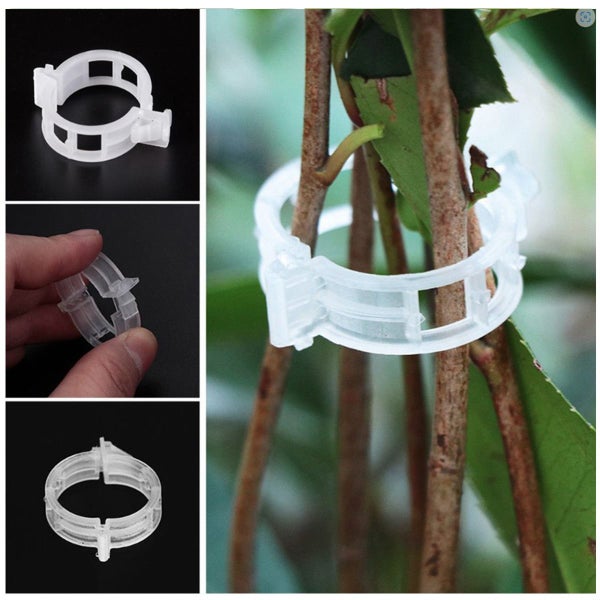 100 PCS Plant Support Clips New Carousel 5
