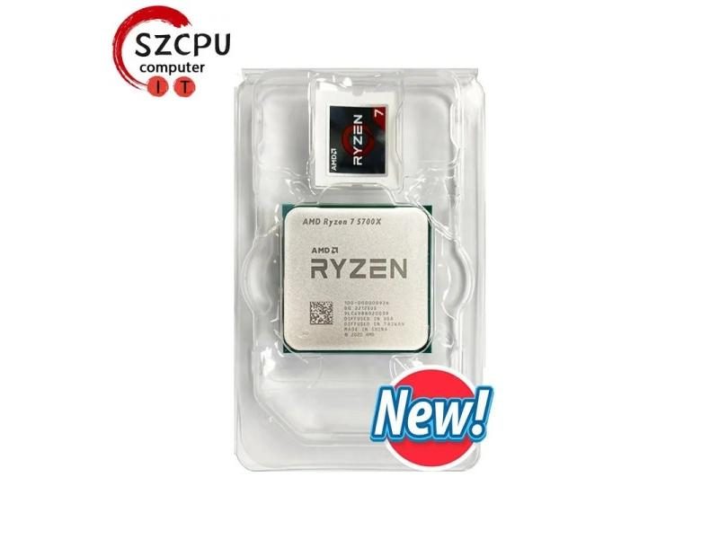 AMD Ryzen 7 5700X New R7 5700X 3.4 GHz Eight-Core 16-Thread CPU 7NM L3=32M Carousel 1