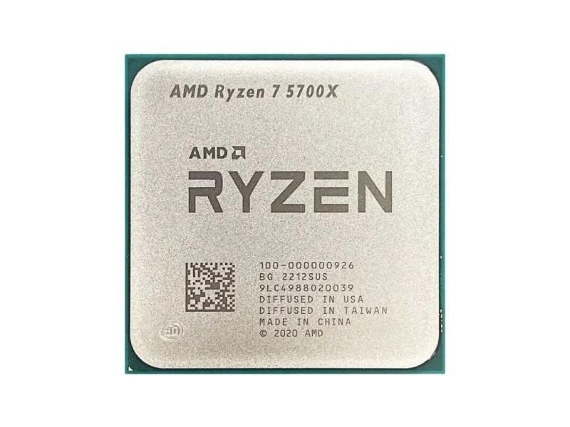 AMD Ryzen 7 5700X R7 5700X 3.4 GHz Eight-Core 16-Thread CPU 7NM L3=32M Carousel 1