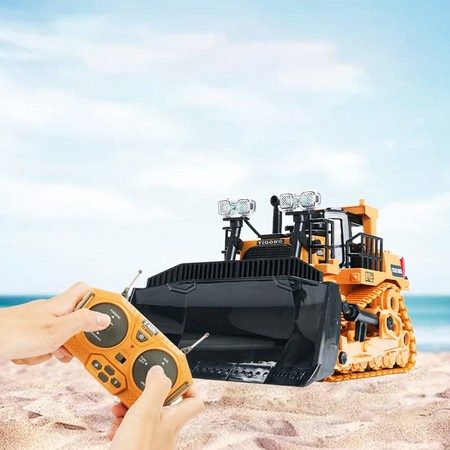 Remote Control Excavator Bulldozer Toys 1:24 RC Trucks Engineering Vehicle Toys Carousel 2