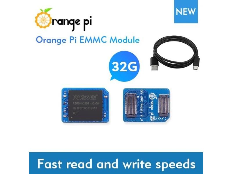 Orange Pi 32GB 64GB 256GB EMMC Module For Orange Pi 5 Plus Board With Fast Read Carousel 1