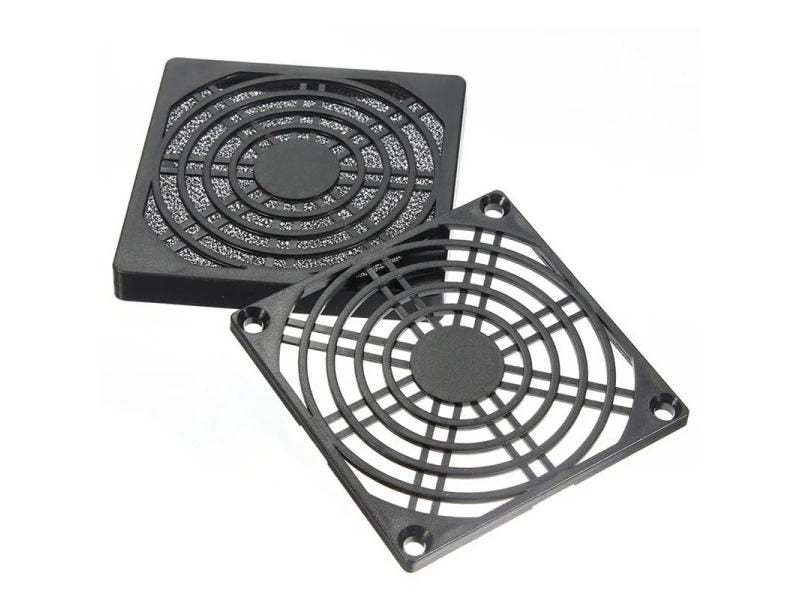 Dustproof 80mm Case Fan Dust Filter Guard Grill Protector Cover PC Computer Carousel 1