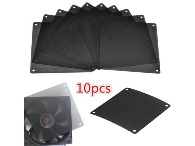 10pcs 120mm Computer PC Case Cooling Fan Magnetic Dust Filter Mesh Net Cover Carousel 1