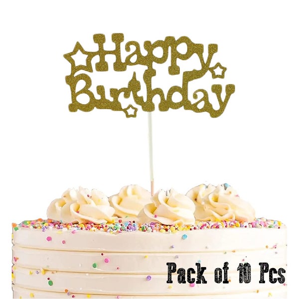 Cake Design Decorating Birthday Cake Topper Word Art *Local Buy* Carousel 2