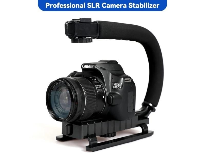 U-Shaped Portable Handheld Photography Camera Holder Video Handle DV Bracket Carousel 1
