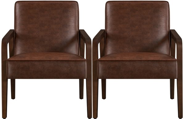 1 pair Mid-Century Armchair Carousel 2