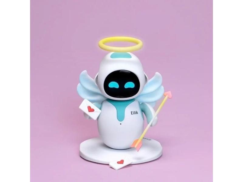 Blue And Pink Eilik Robot Toy/Five Eilik's Hand-held Toys Smart Companion Pet Carousel 1