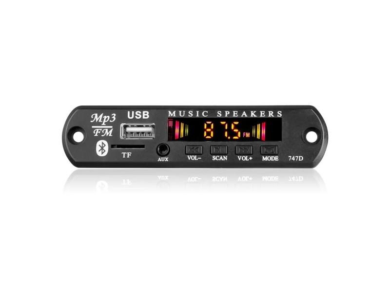 KEBIDU 12V MP3 WMA Decoder Board With FM AUX USB TF Radio For Car Speaker Carousel 2