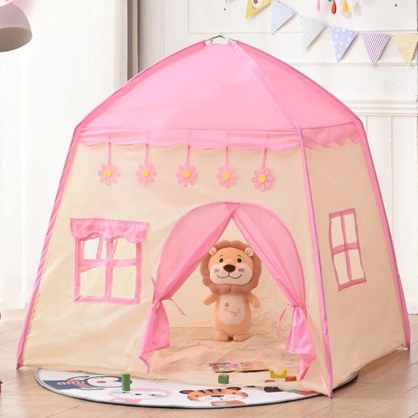 Children's Tent Playhouse Boys And Girls Indoor And Outdoor Carousel 6