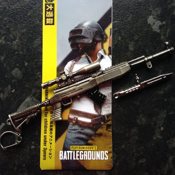 17cm Die cast SKS rifle scale model from PUBG Carousel 1