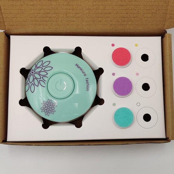 3 Grinding Head Set Electric Nail Trimmer Baby Children Baby Nail Carousel 1