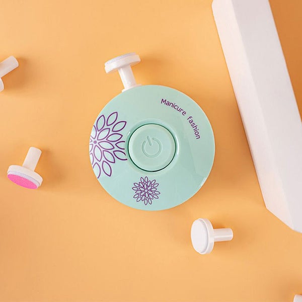 3 Grinding Head Set Electric Nail Trimmer Baby Children Baby Nail Carousel 2