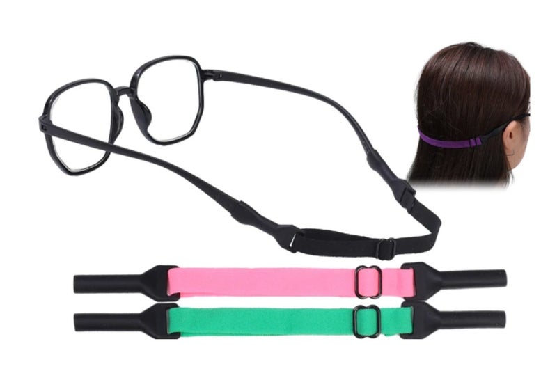 Glasses Accessories - Adjustable Elastic Glasses Strap (Navy) Carousel 4