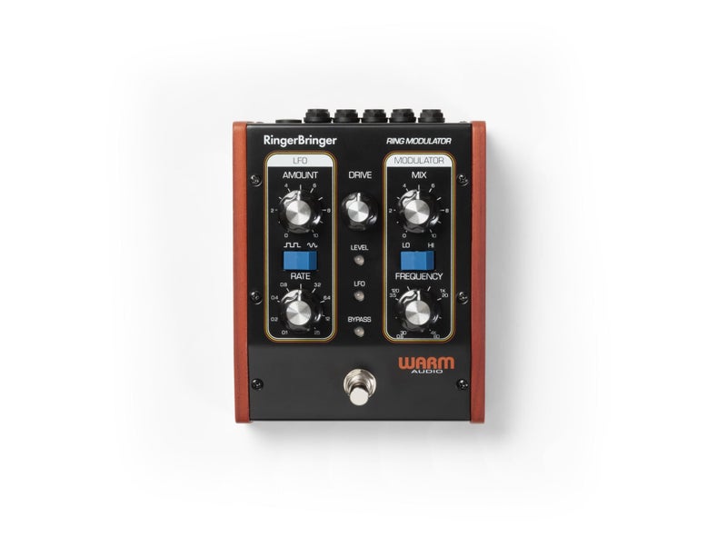 Warm Audio Ringer Bringer Ring Modulation Pedal W/ LFO MOD, FREQ & RATE Control Carousel 1