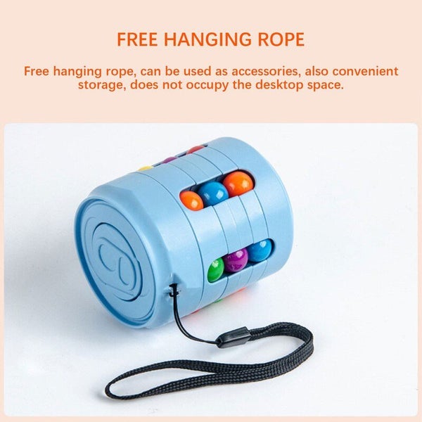 Multiple Functions Fidget Spinner Magic Colorful Beans Finger Carousel 7