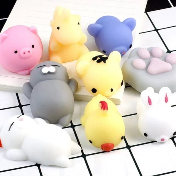 5 Random Pcs Cute Animals Pinch Ball Creative Decompression Toys Carousel 2