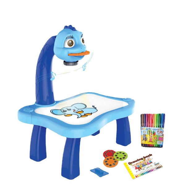 Children's Projection Drawing Board Enlightenment Early Learning Carousel 1