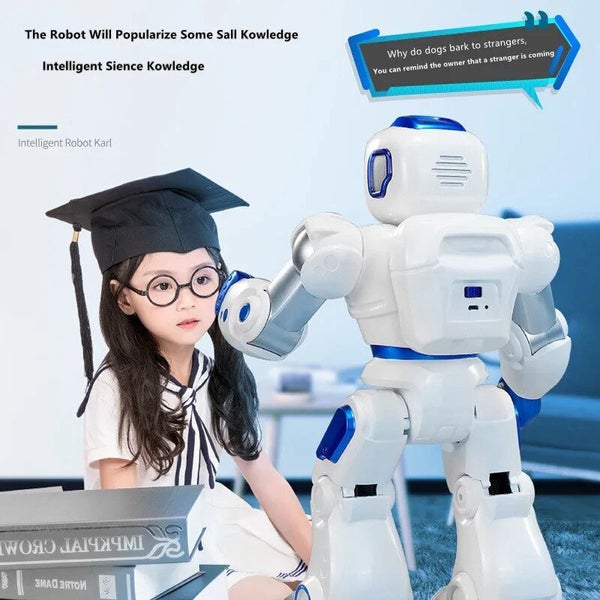 Smart Robots For Kids Large Programmable Interactive Rc Robot With Voice Control Carousel 2