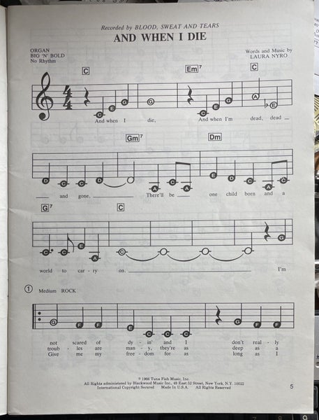 Easy to Play Speed Music 152 Top Pops Carousel 3