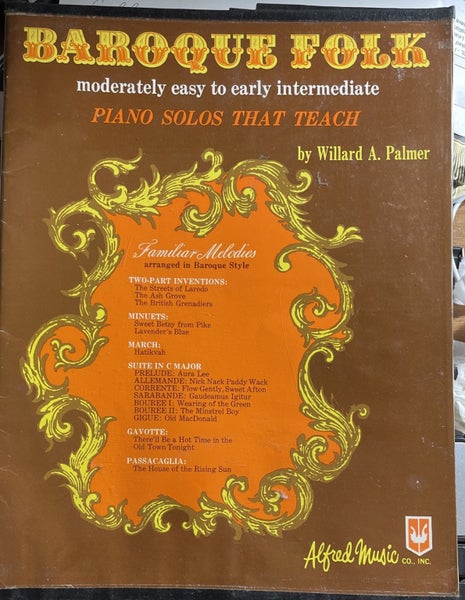 Baroque Folk Moderately Easy to Early Intermediate Piano Solos That Teach Carousel 1