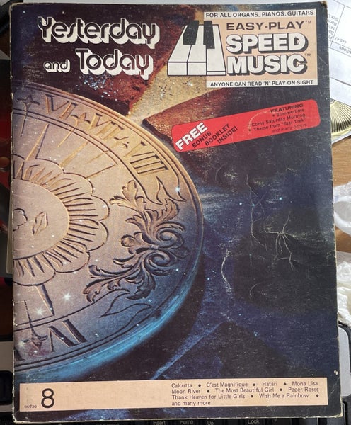 Easy-Play Speed Music Yesterday and Today Carousel 1