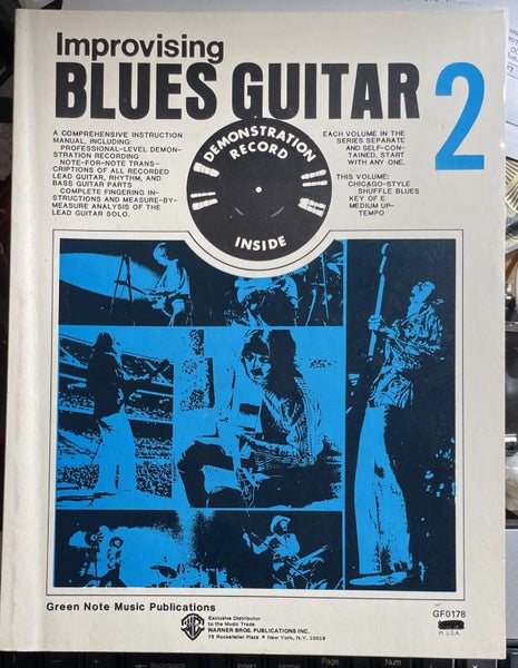 Improvising Blues Guitar 2 Book and record Carousel 1