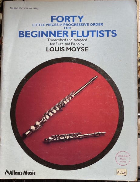Forty Little Pieces in Progressive Order for Beginner Flautists Carousel 1