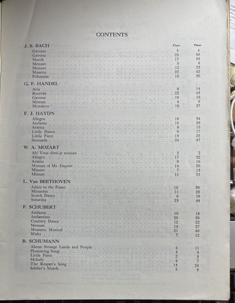 Forty Little Pieces in Progressive Order for Beginner Flautists Carousel 2