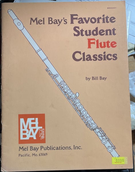 Mel Bay's Favorite Student Flute Classics by Bill Bay Carousel 1