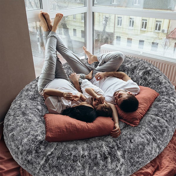 TheNapBed Human Size Pet Bed Calming Mattress Sofa Sleeping Floor Cushion Carousel 8