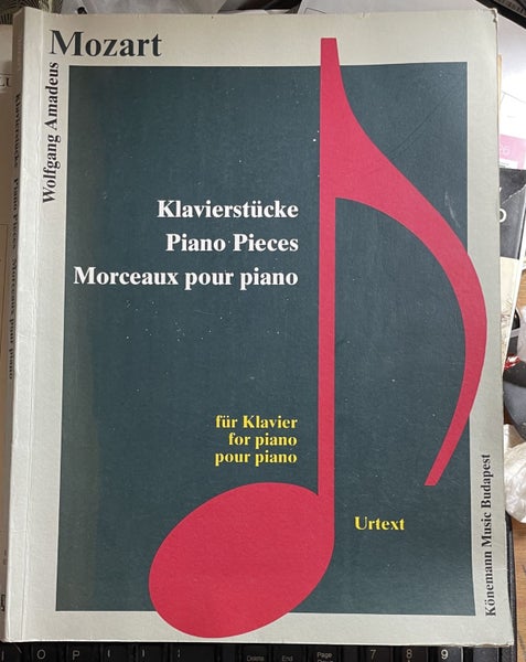 Wolfgang Amadeus Mozart Piano Pieces Carousel 1