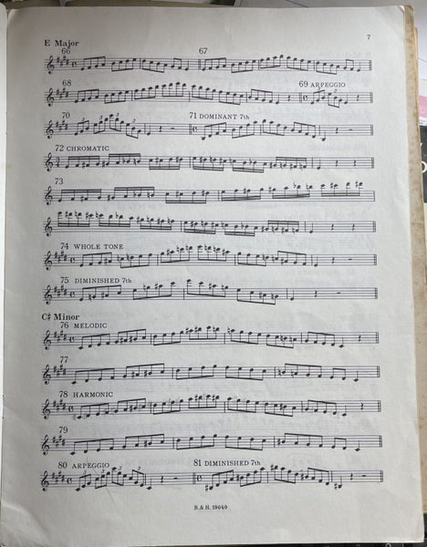 Scales & Arpeggios for the Oboe Arranged by John Davies Carousel 3