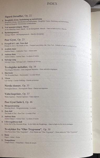 Edvard Grieg Peer Gynt and Other Arrangements of Own Works for Piano Carousel 2