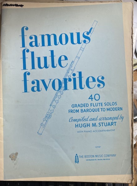 Famous Flute Favorites 40 Graded Flute Solos from Baroque to Modern Carousel 1
