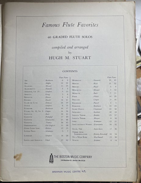 Famous Flute Favorites 40 Graded Flute Solos from Baroque to Modern Carousel 2